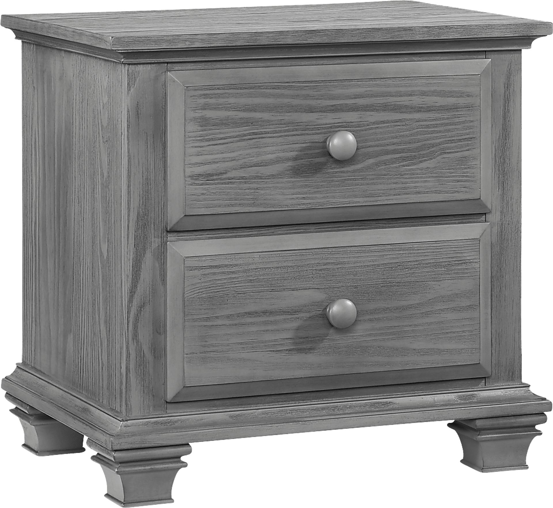 Lindenbrook Gray Nightstand - Image 1