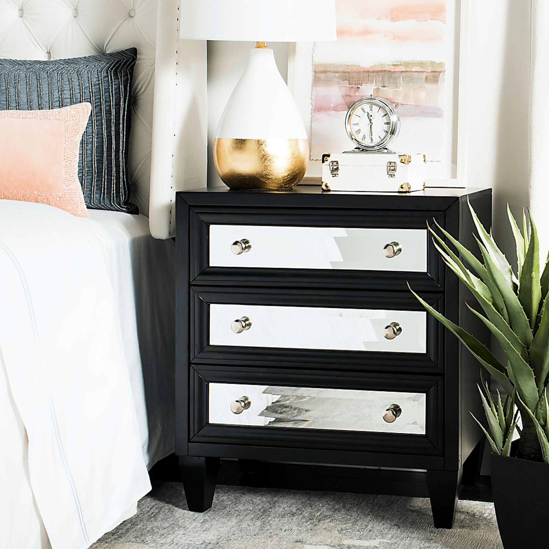 Lindendale Black Accent Cabinet - Image 2