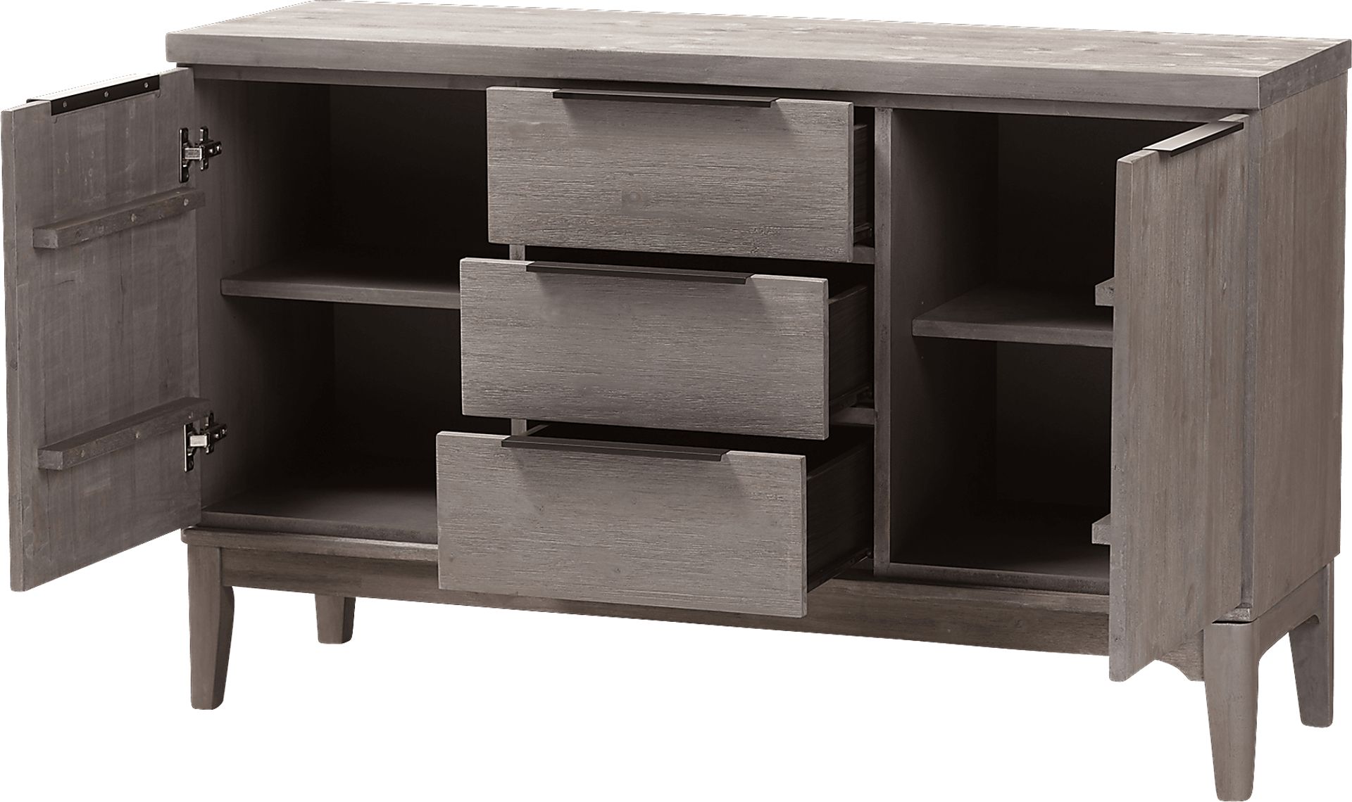 Lindenpark Gray Sideboard - Image 4