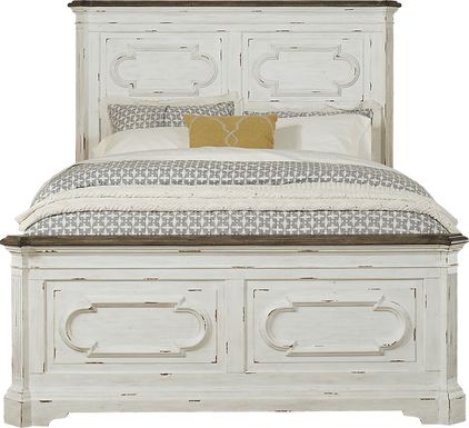 Lindenwood White 3 Pc Queen Panel Bed