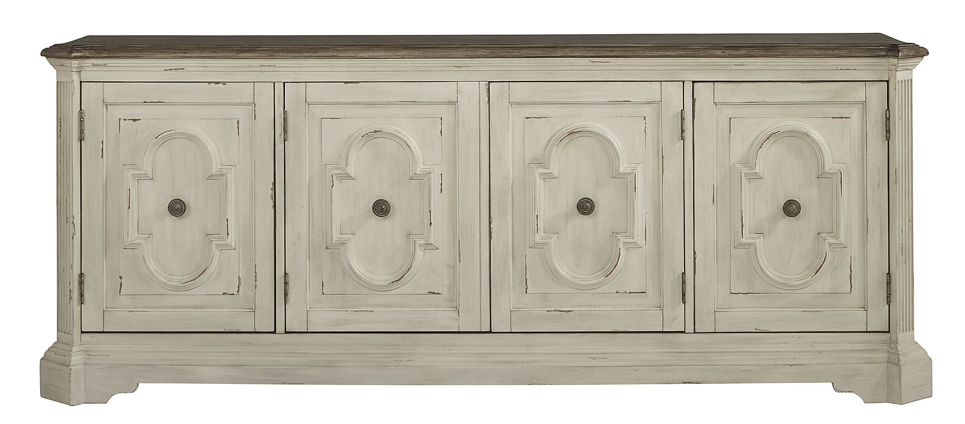 Lindenwood White 84 in. Console - Image 1