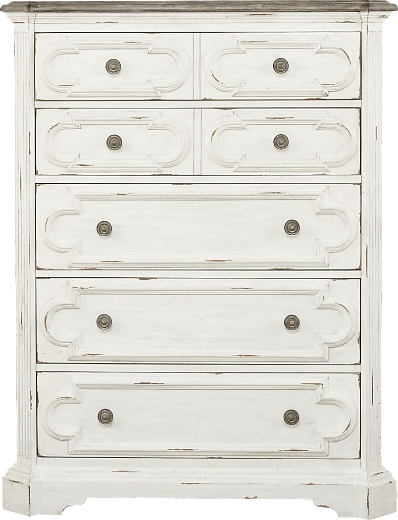 Lindenwood White Chest Rooms To Go