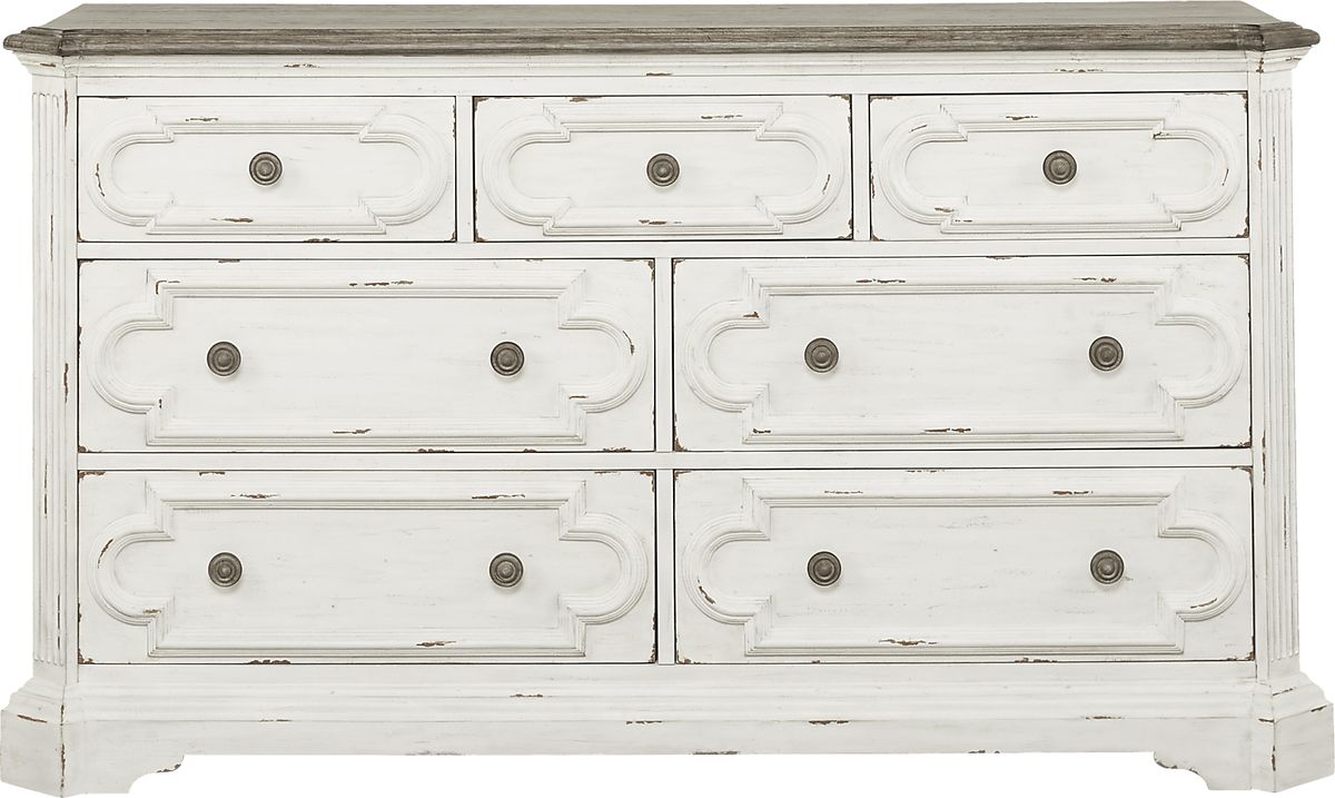 Lindenwood white dresser discount