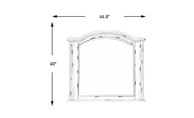 Dimension Image. Please refer to the Dimension Tab on this page for dimension details.