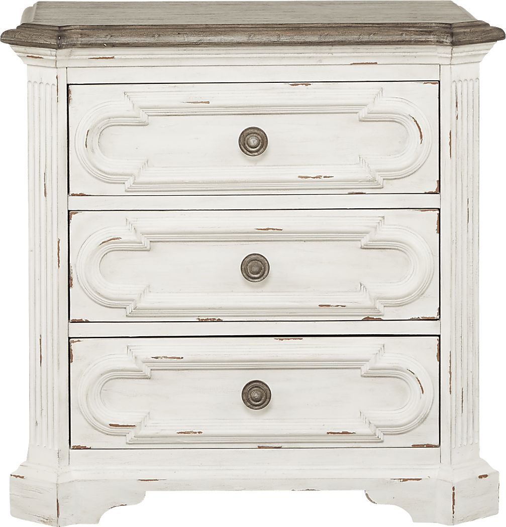 Lindenwood White Colors,White Nightstand