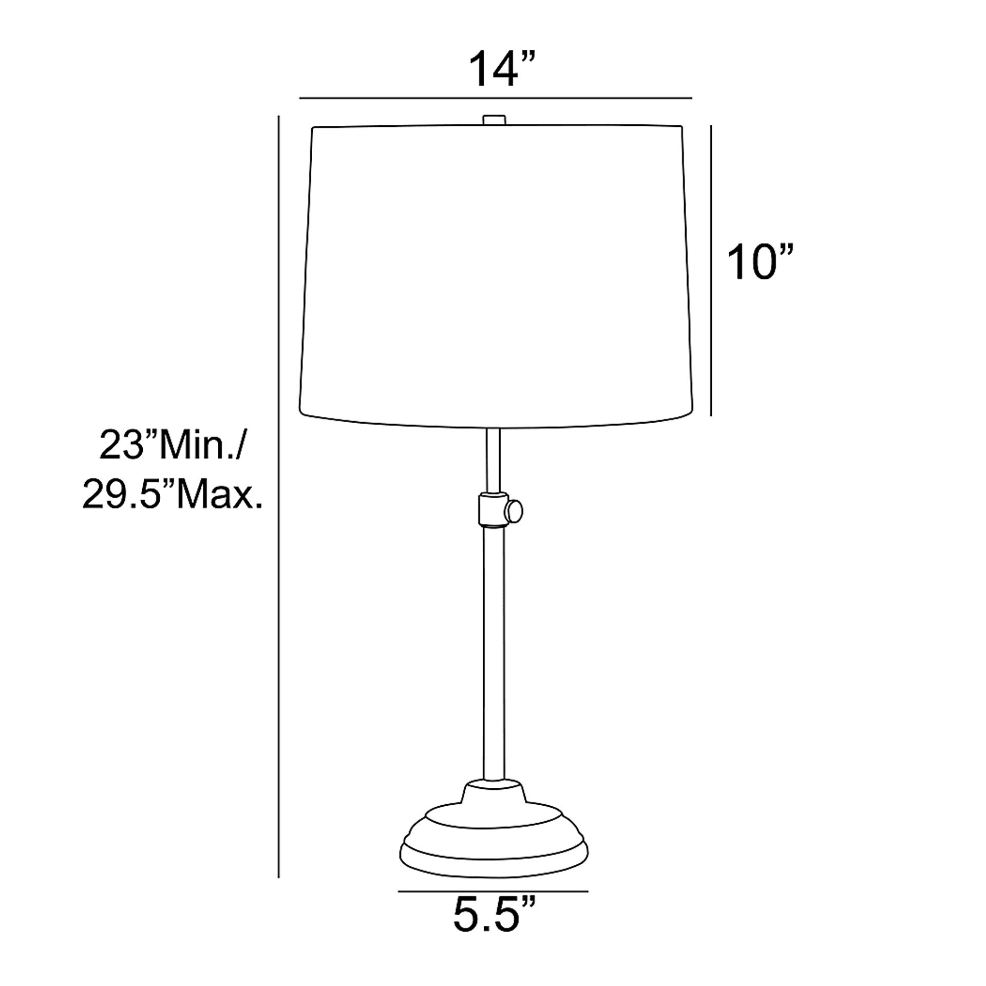 Linder Trail Bronze Table Lamps, Set of 3 - Image 8
