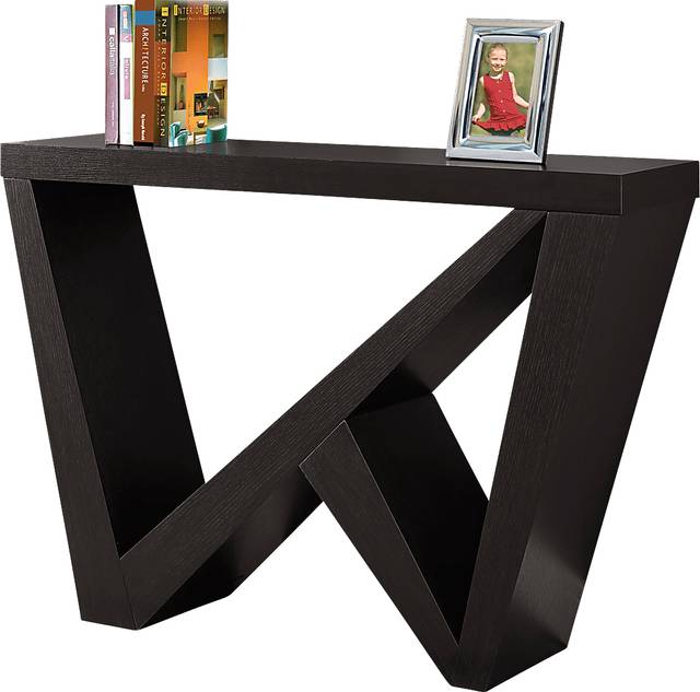 Lindhurst Cappuccino Console Table - Thumbnail - Image 1