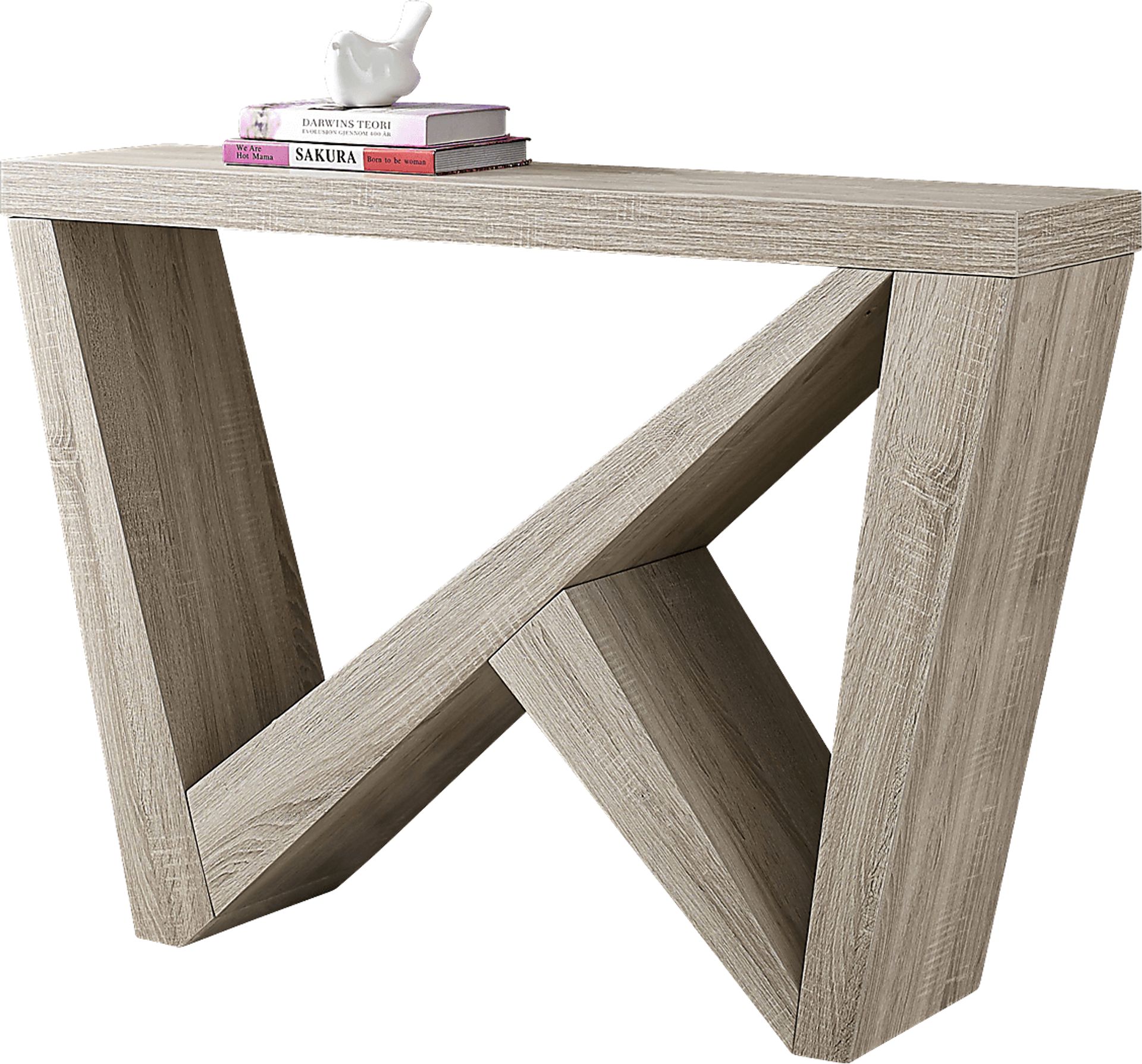Lindhurst Taupe Sofa Table - Image 1
