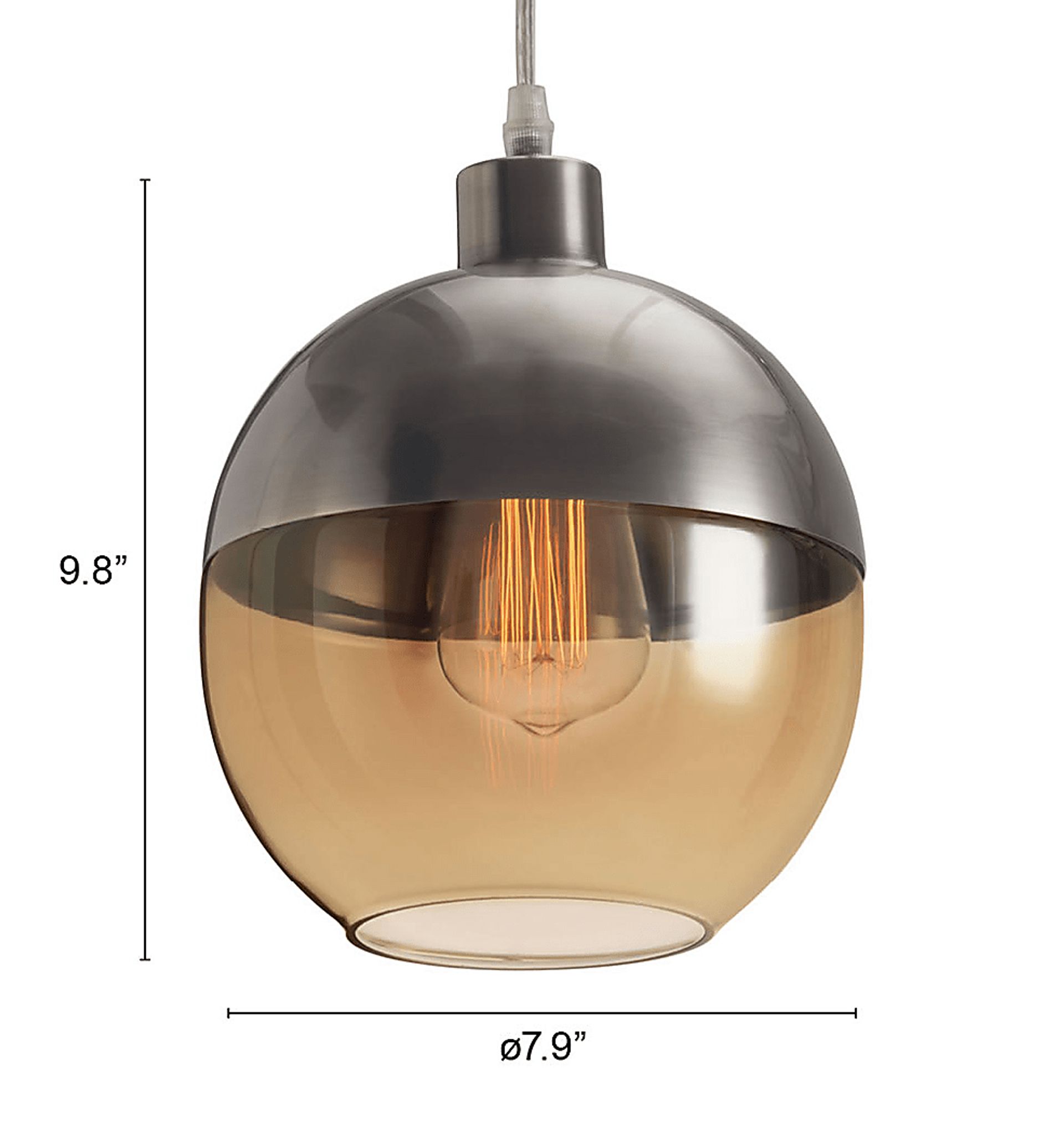 Lindsey Court Amber Pendant - Image 6