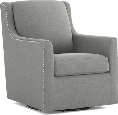Lindsey Gray Swivel Chair