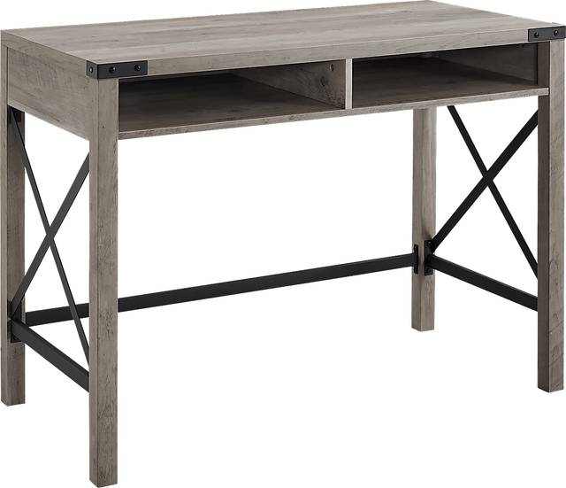 Lindyann Gray Desk - Thumbnail - Image 1