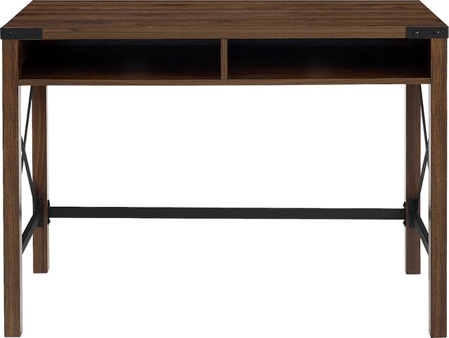 Lindyann Walnut Desk - Thumbnail - Image 2