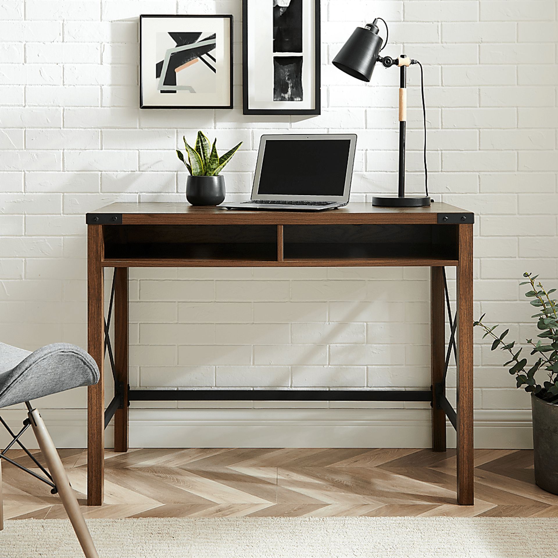 Lindyann Walnut Desk - Image 4
