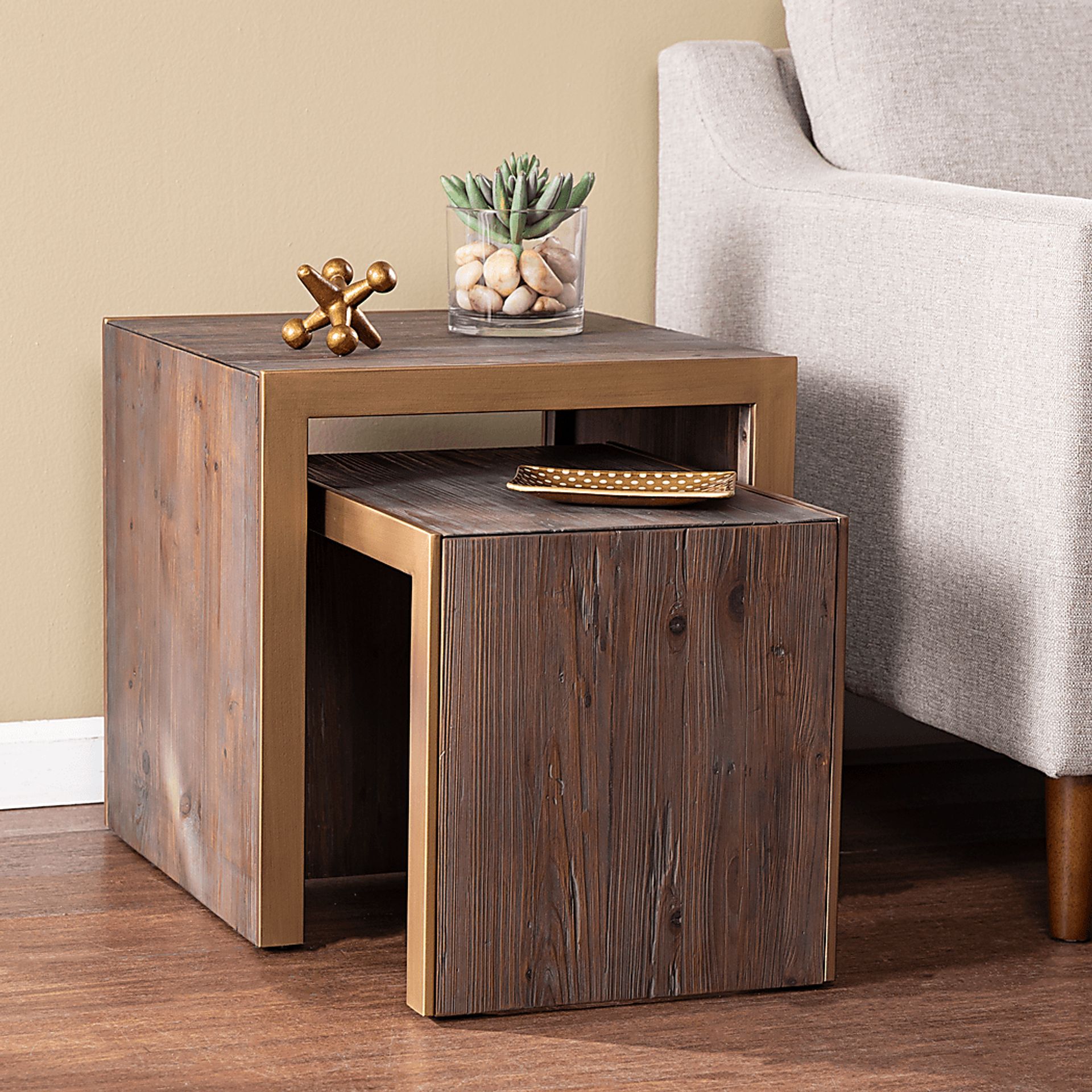 Lineberger Natural Nesting Table, Set of 2 - Image 5