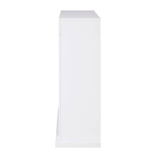 Linkmeadow III White 44 in. Console With Smart Electric Fireplace - Thumbnail - Image 3