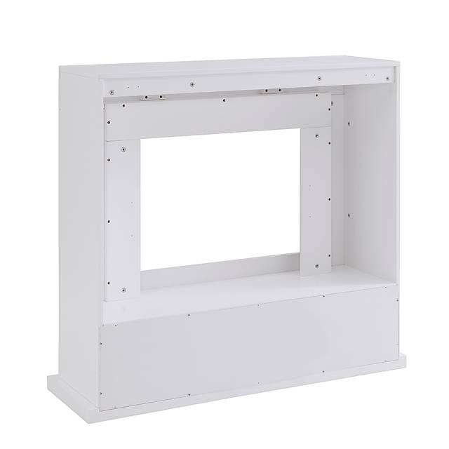 Linkmeadow III White 44 in. Console With Smart Electric Fireplace - Thumbnail - Image 4