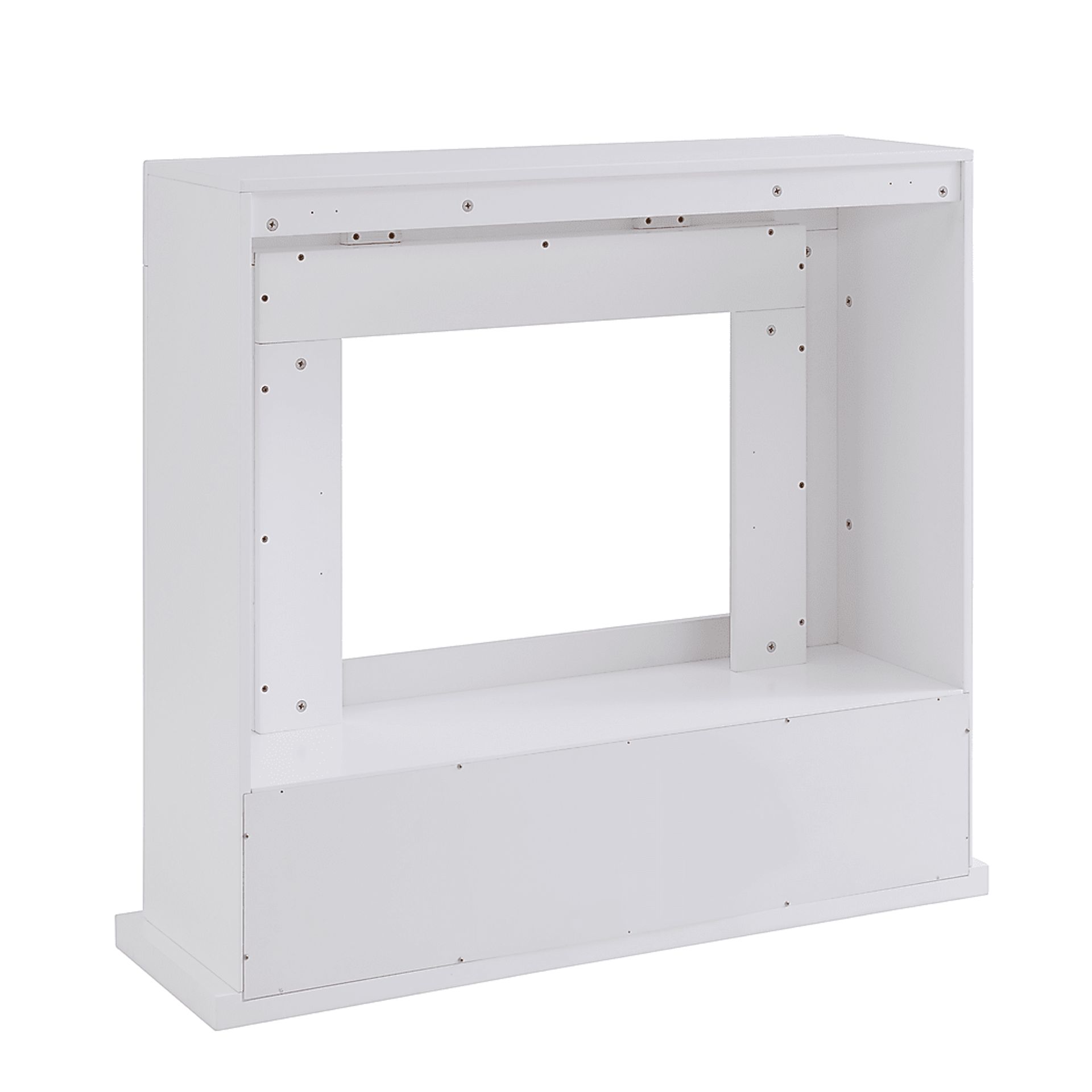 Linkmeadow III White 44 in. Console With Smart Electric Fireplace - Image 4