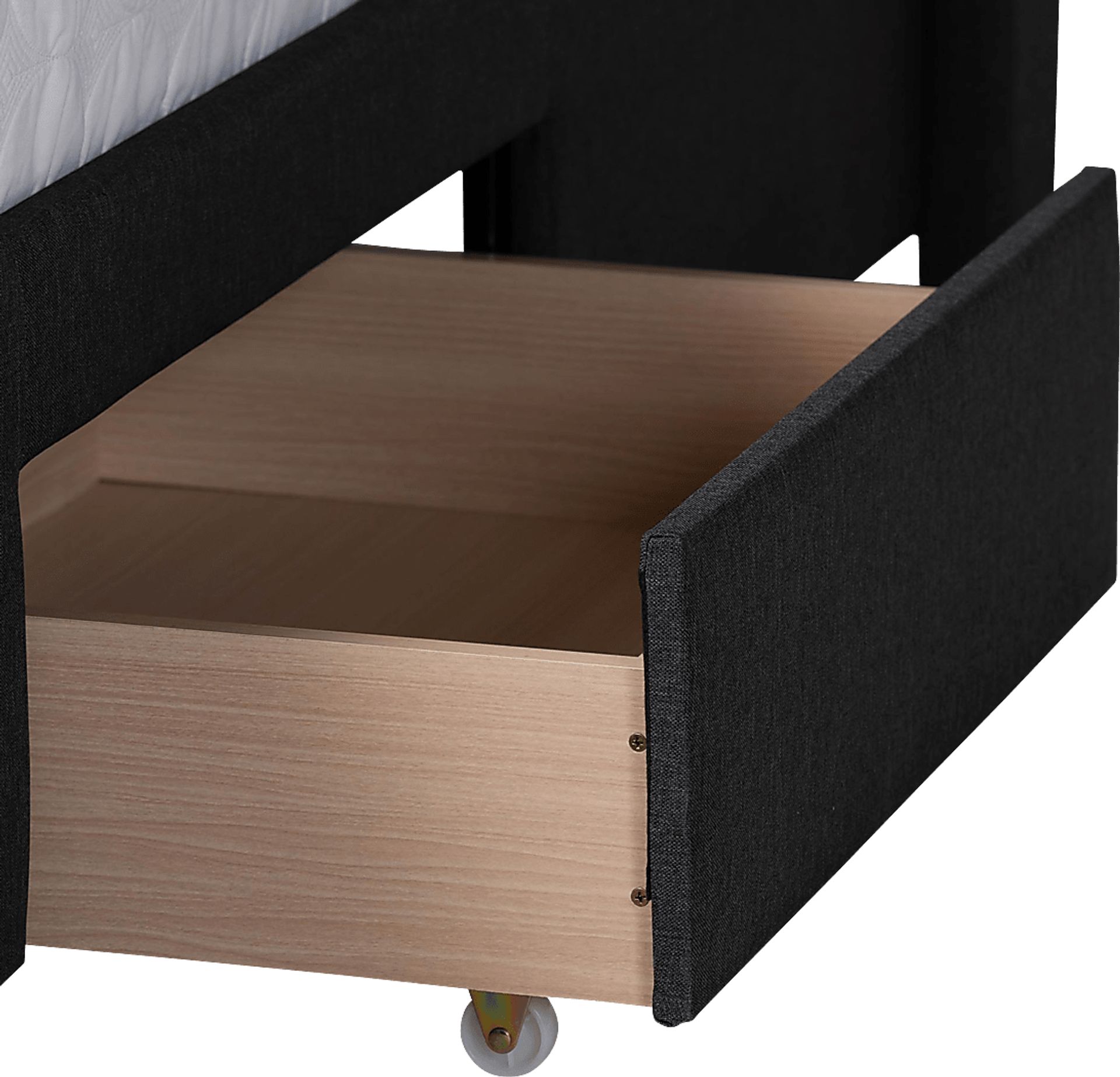 Linnaean Charcoal Queen Bed - Image 8