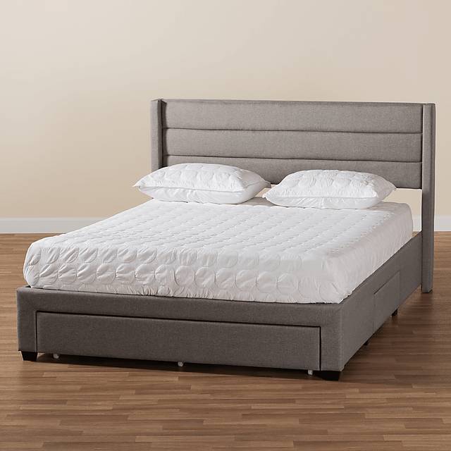 Linnaean Light Gray Full Bed - Thumbnail - Image 12
