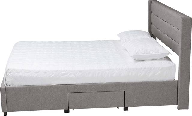 Linnaean Light Gray Full Bed - Thumbnail - Image 4