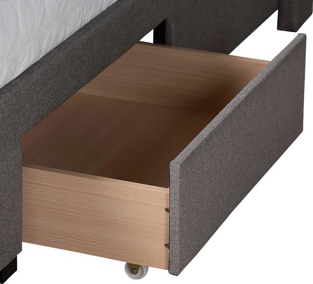 Linnaean Light Gray Full Bed - Thumbnail - Image 8