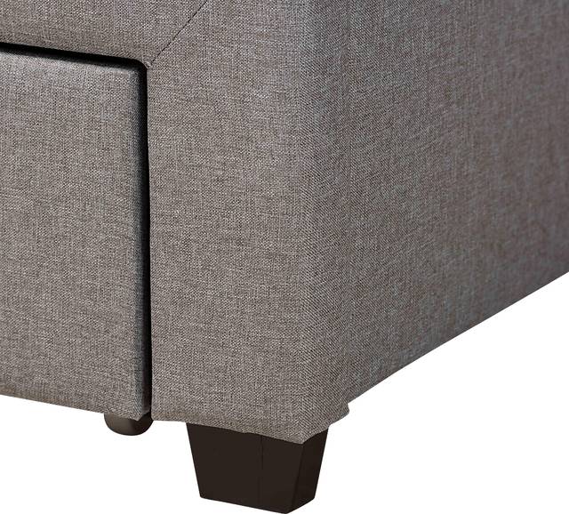 Linnaean Light Gray Full Bed - Thumbnail - Image 9