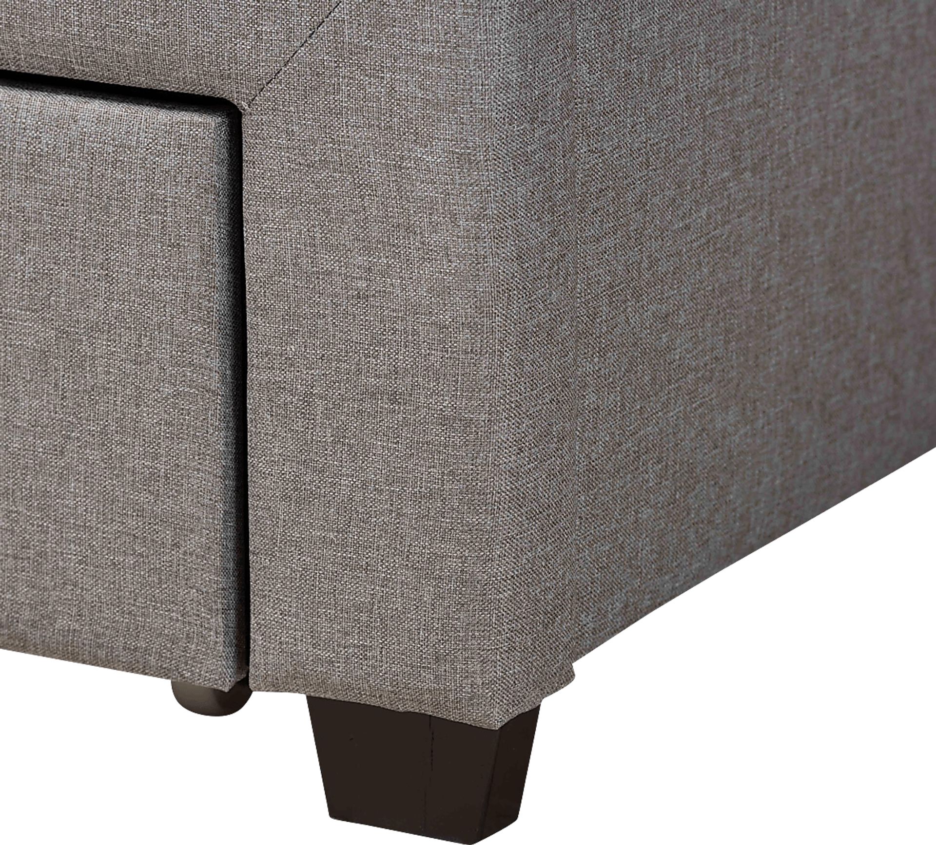 Linnaean Light Gray Full Bed - Image 9
