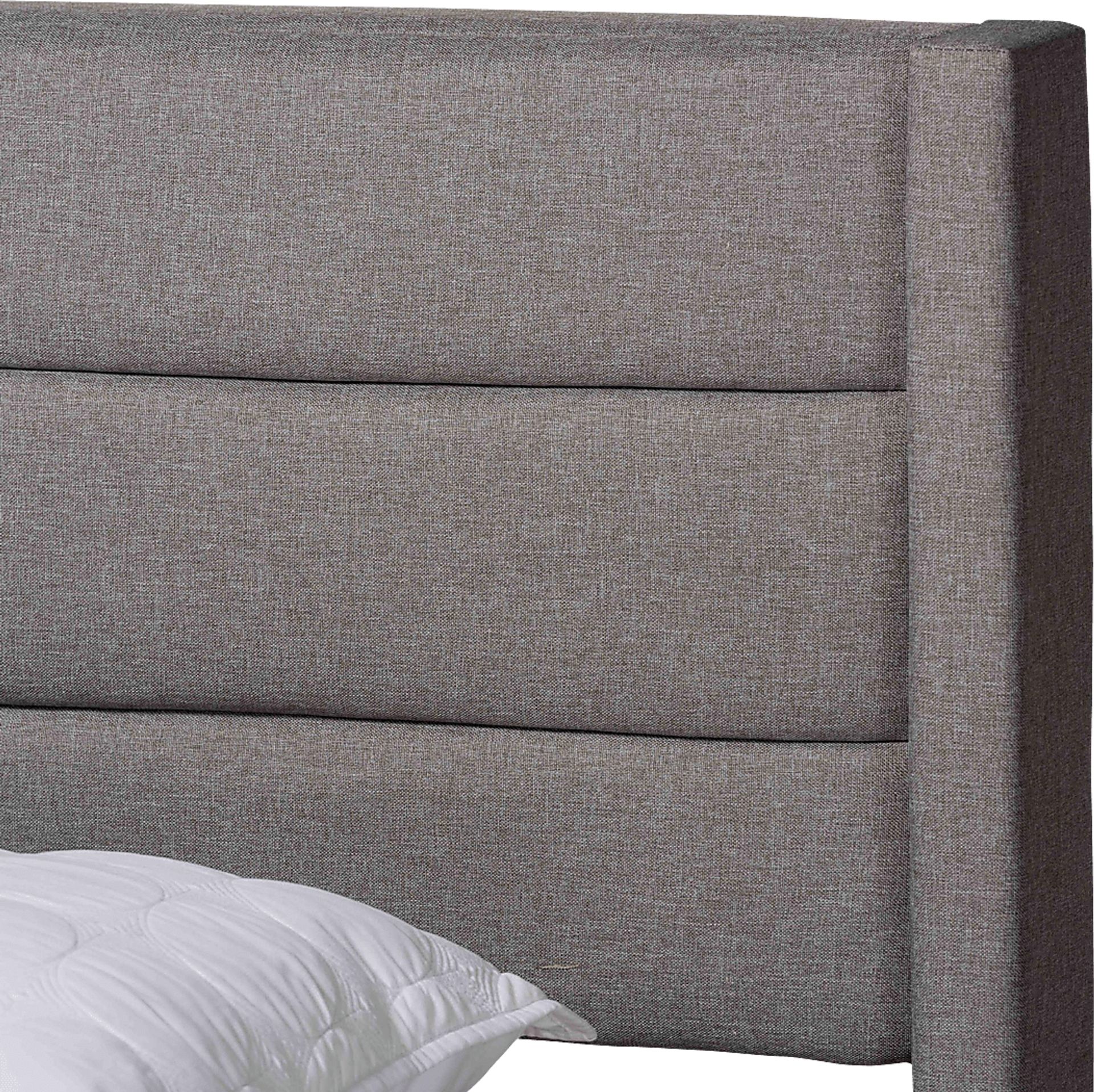 Linnaean Light Gray Queen Bed - Image 7
