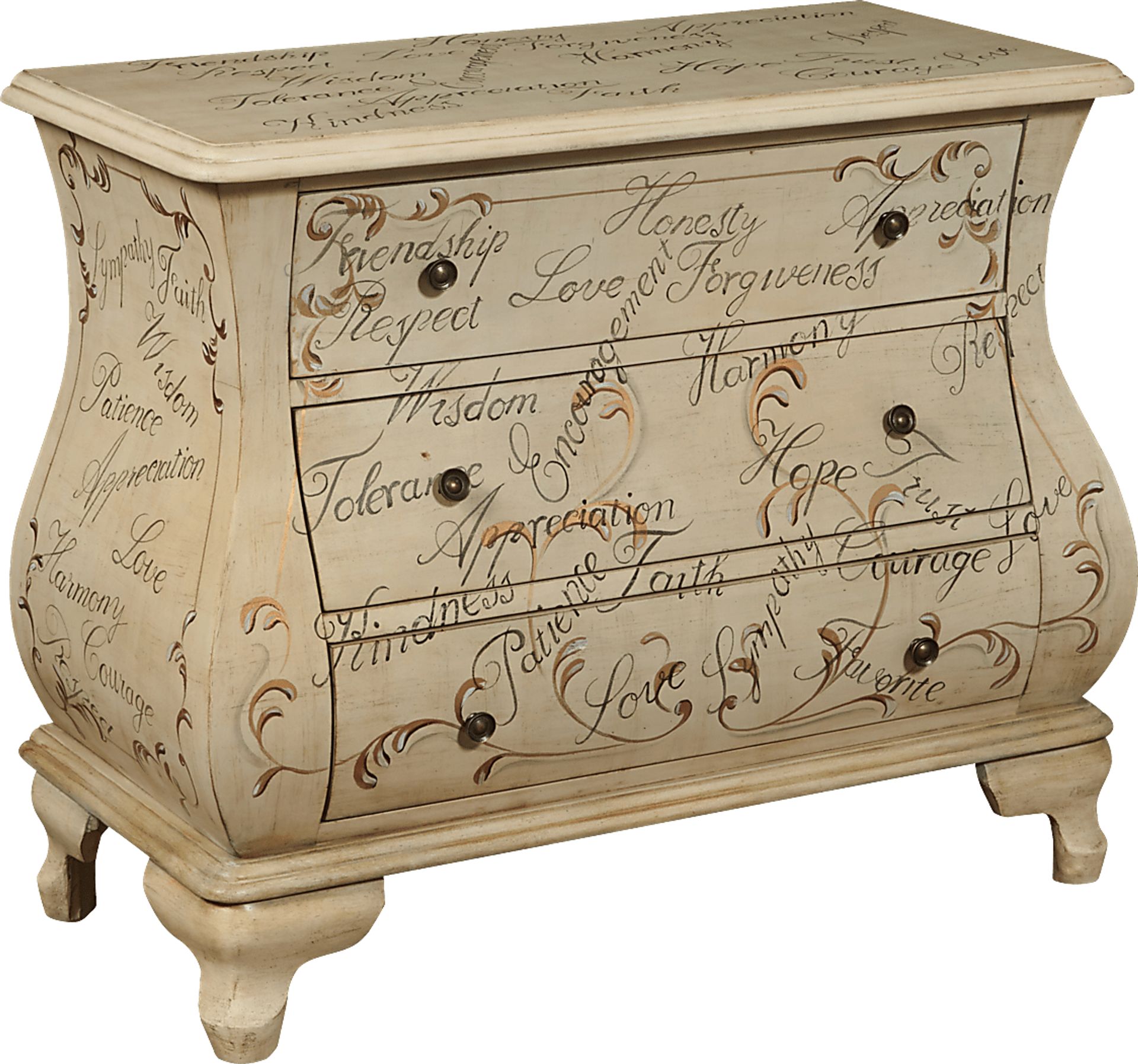 Linnet Beige Accent Cabinet - Image 2