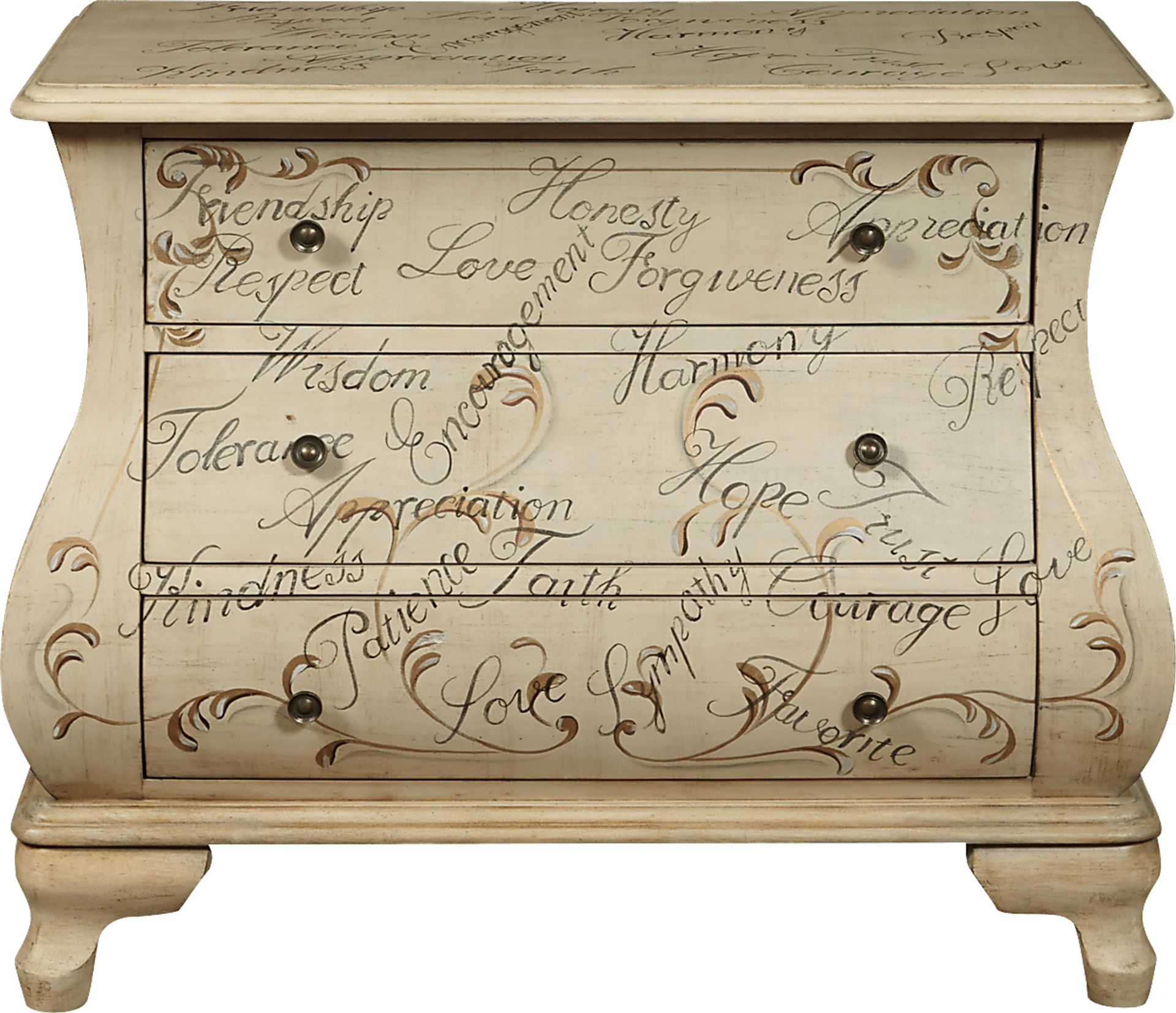 Linnet Beige Accent Cabinet - Image 1