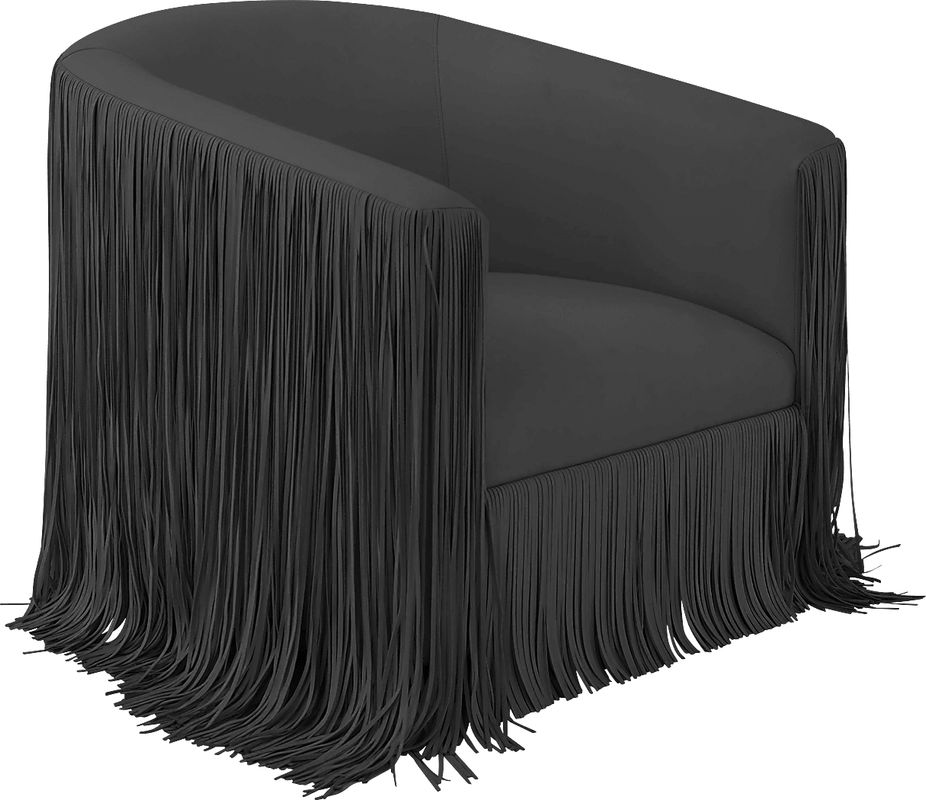 Linnwood Black Swivel Accent Chair