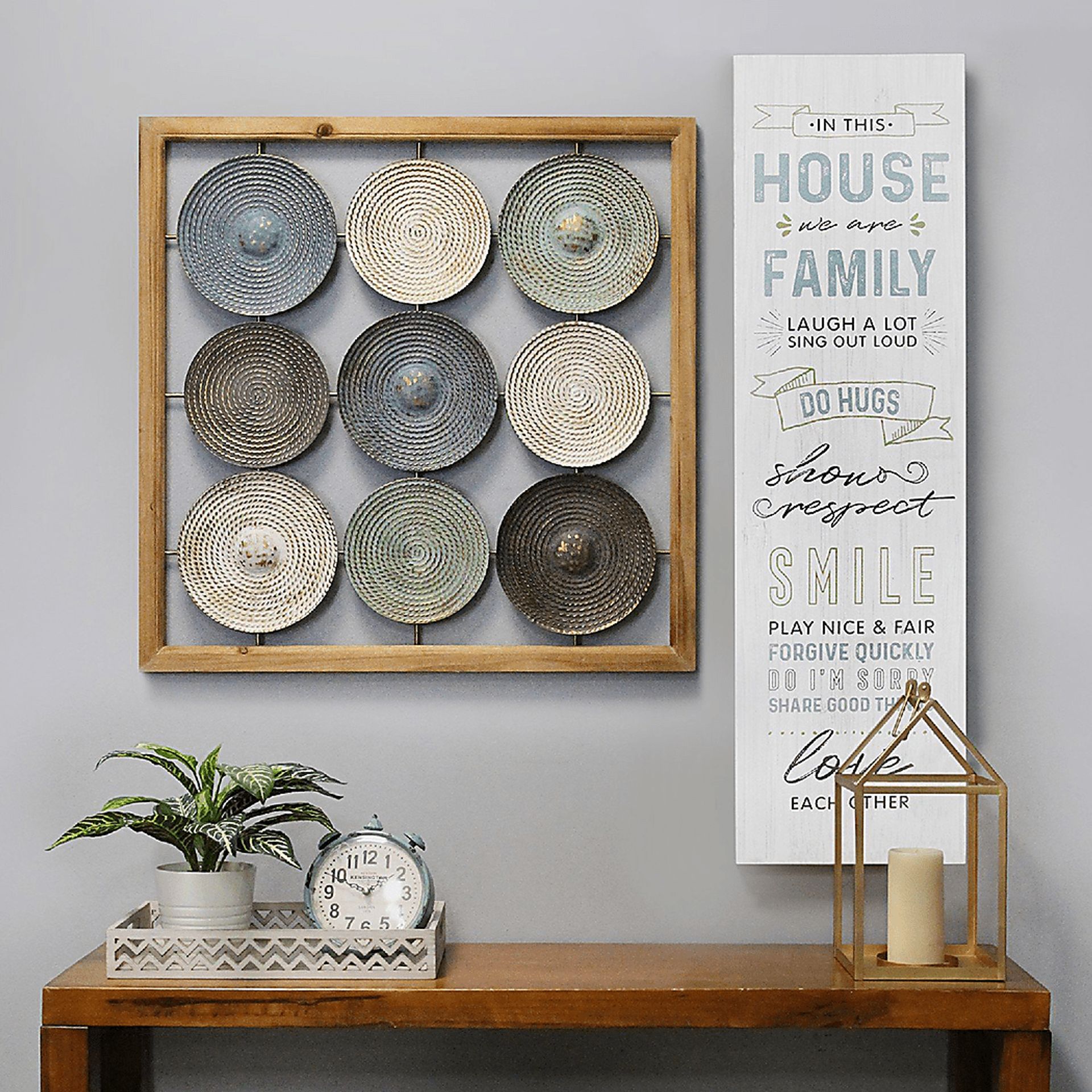 Linora Brown Wall Decor - Image 3