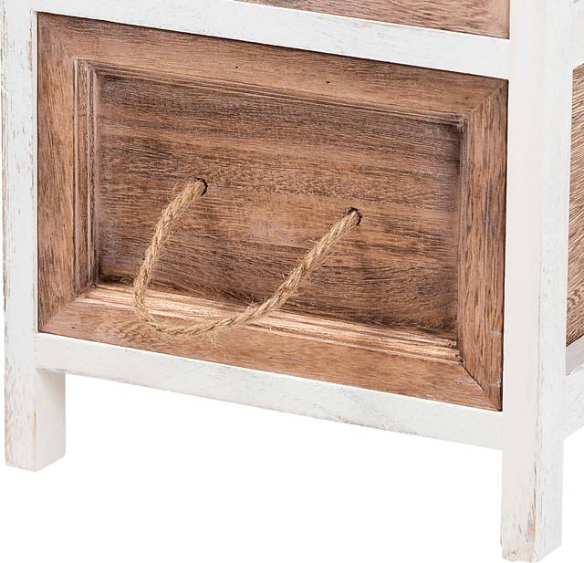 Linretta White Small 4 Drawer Accent Cabinet - Thumbnail - Image 6