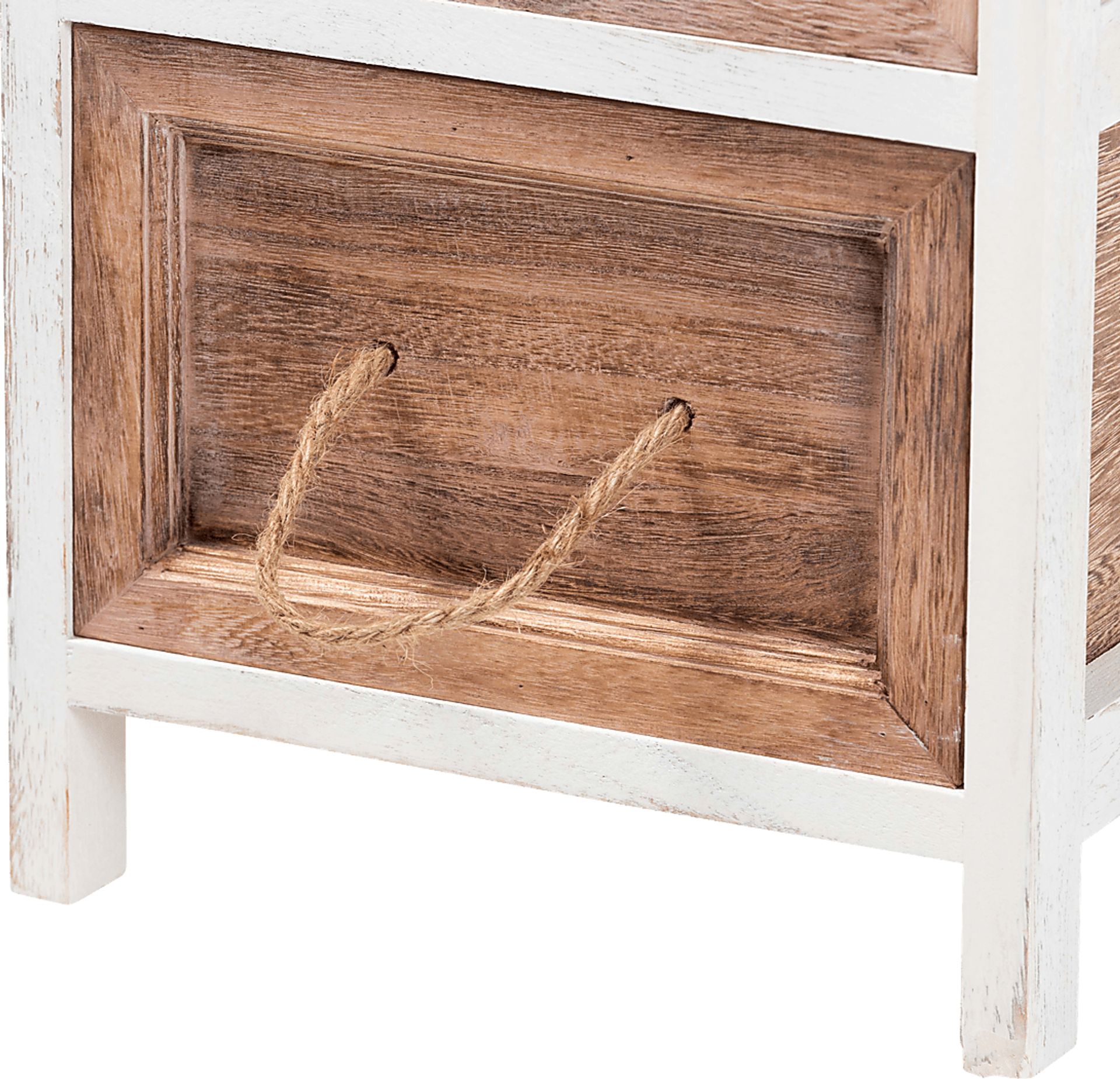 Linretta White Small 4 Drawer Accent Cabinet - Image 6