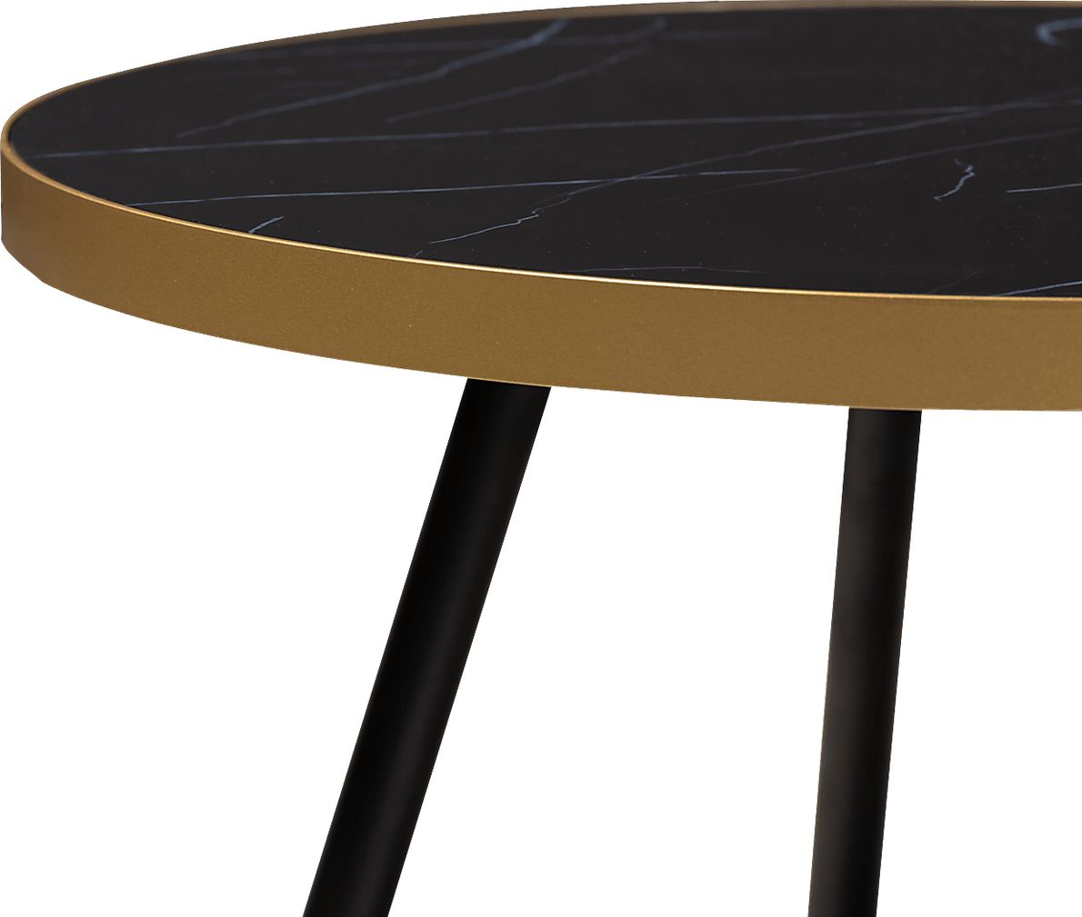 Linstrom Black Cocktail Table