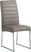 Linton Park Silver 5 Pc Square Dining Set with Gray Chairs