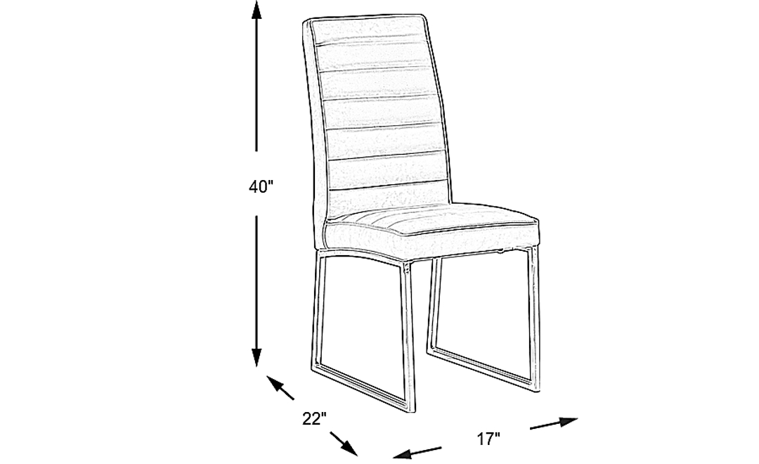 Linton Park Gray Side Chair