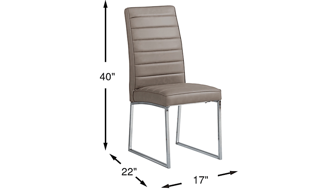 Linton Park Gray Side Chair