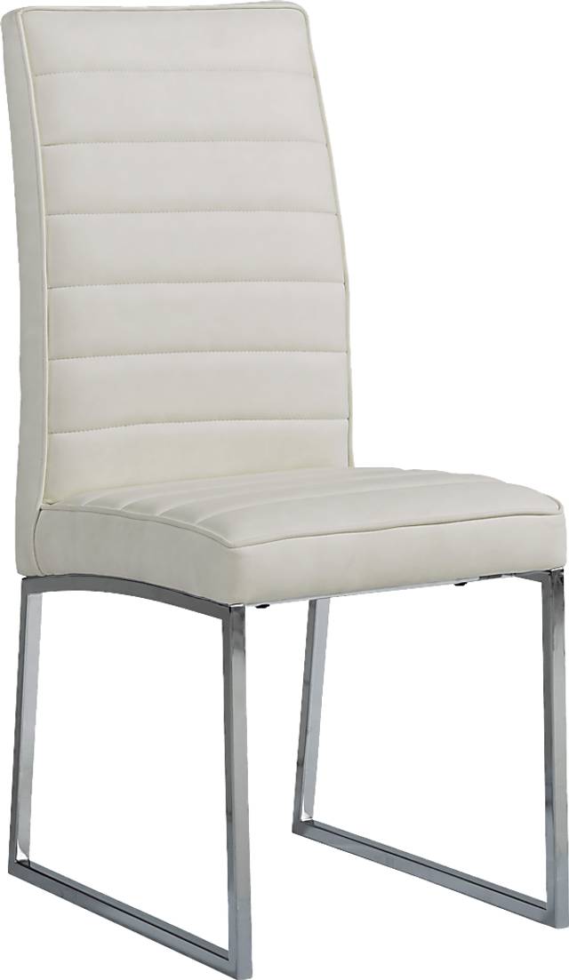 Linton Park Off-White Side Chair - Thumbnail - Image 1