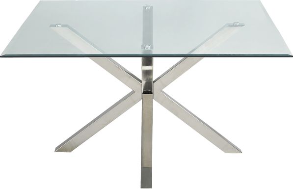 Linton Park Silver Square Dining Table