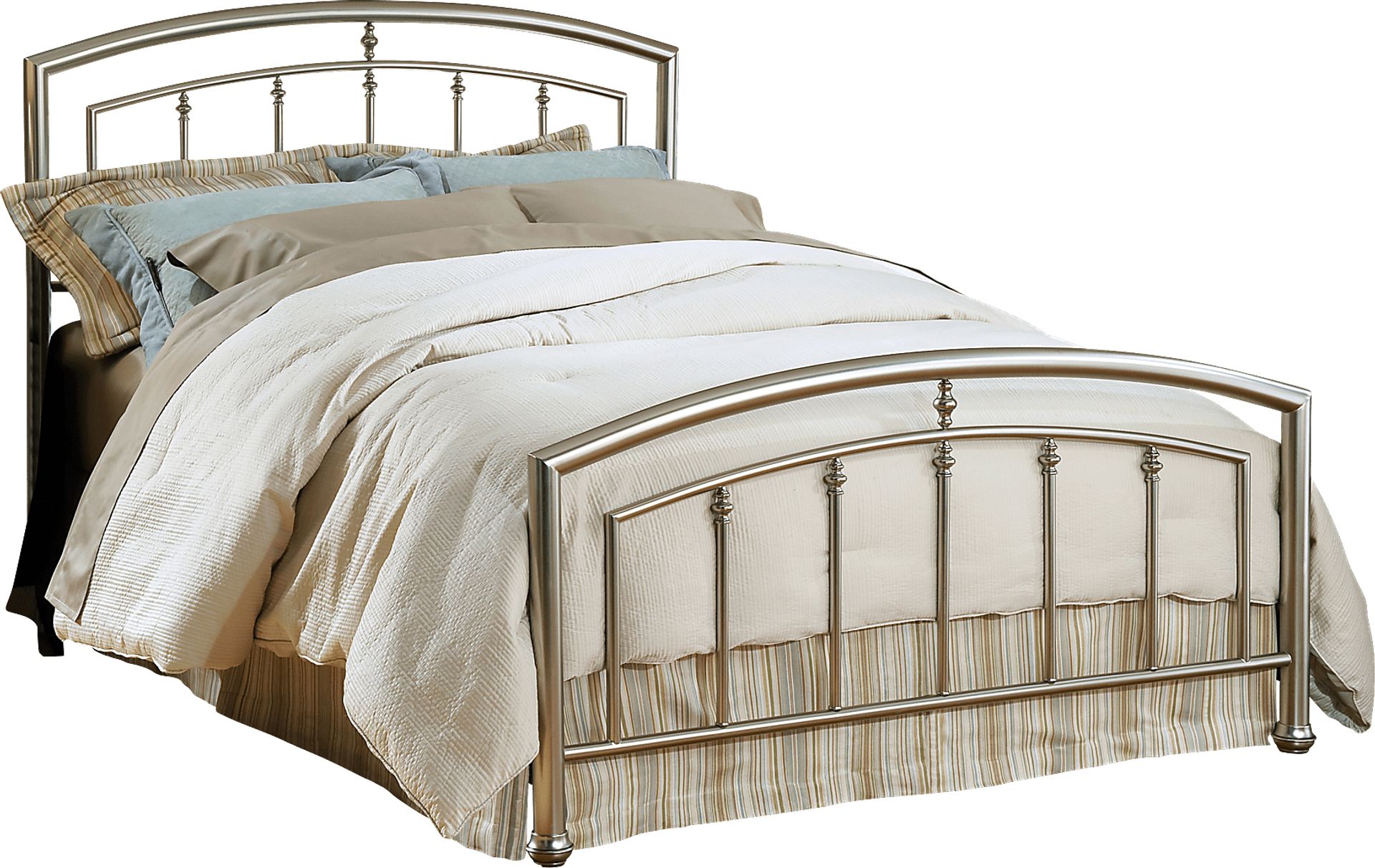 Linvale Platinum Queen Bed - Image 1