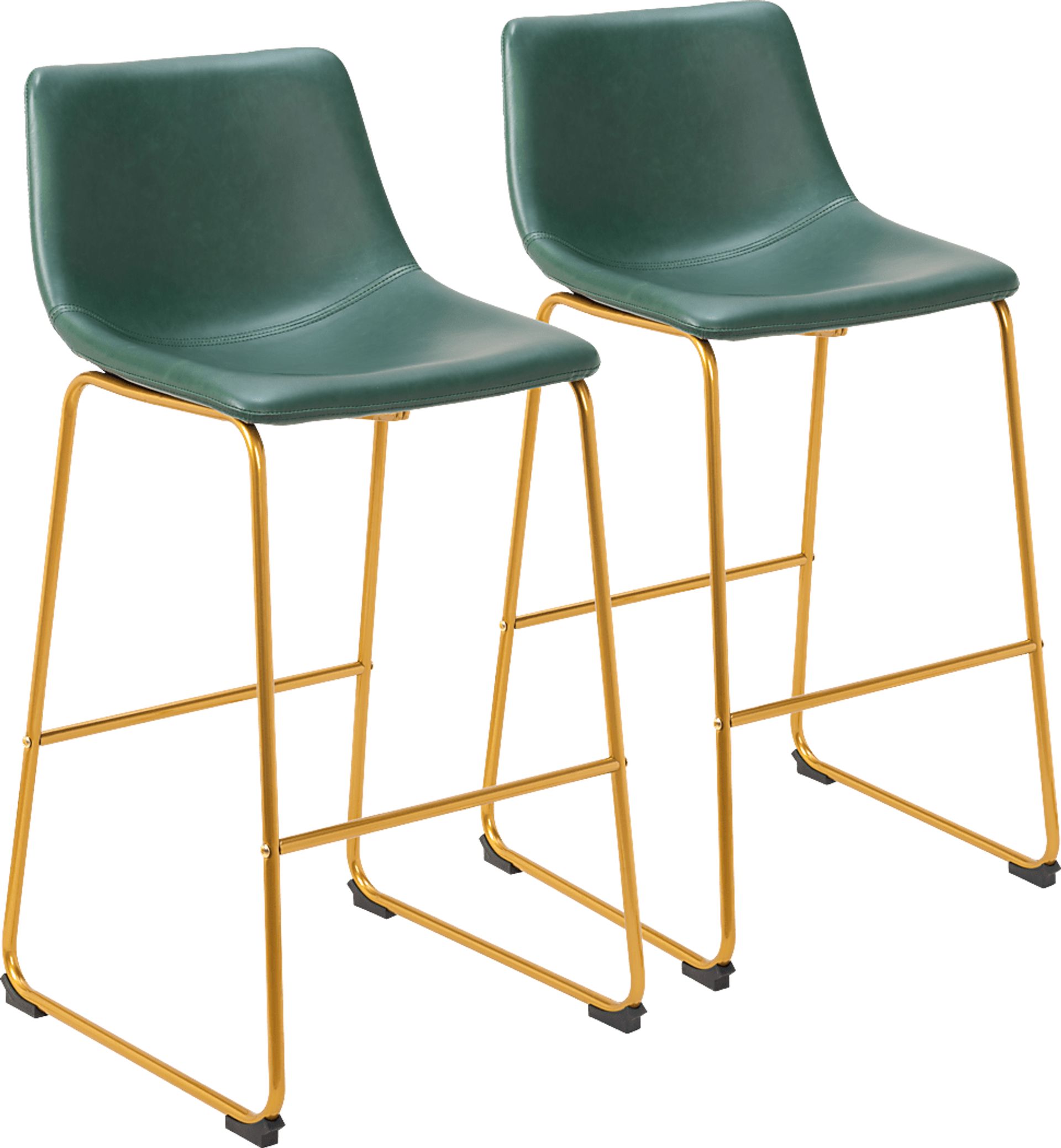 Linville Green Barstool, Set of 2 - Image 1