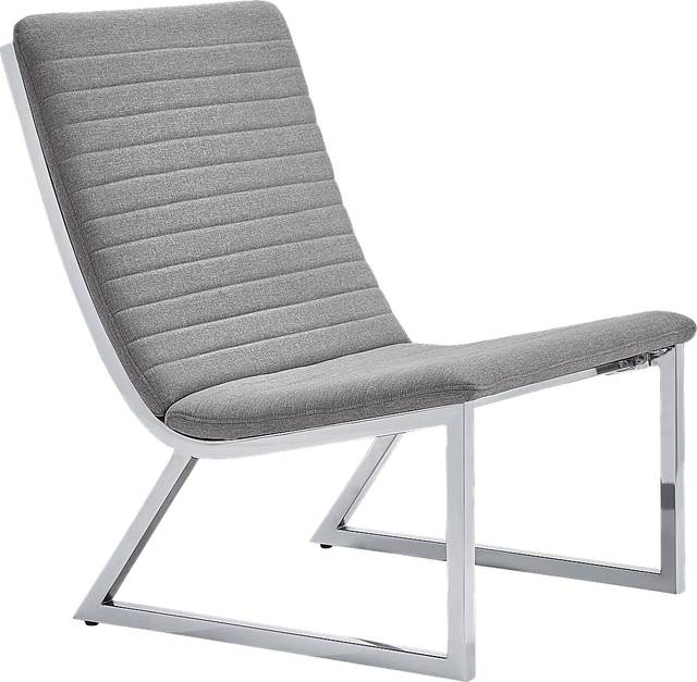 Linwal Gray Accent Chair - Thumbnail - Image 1