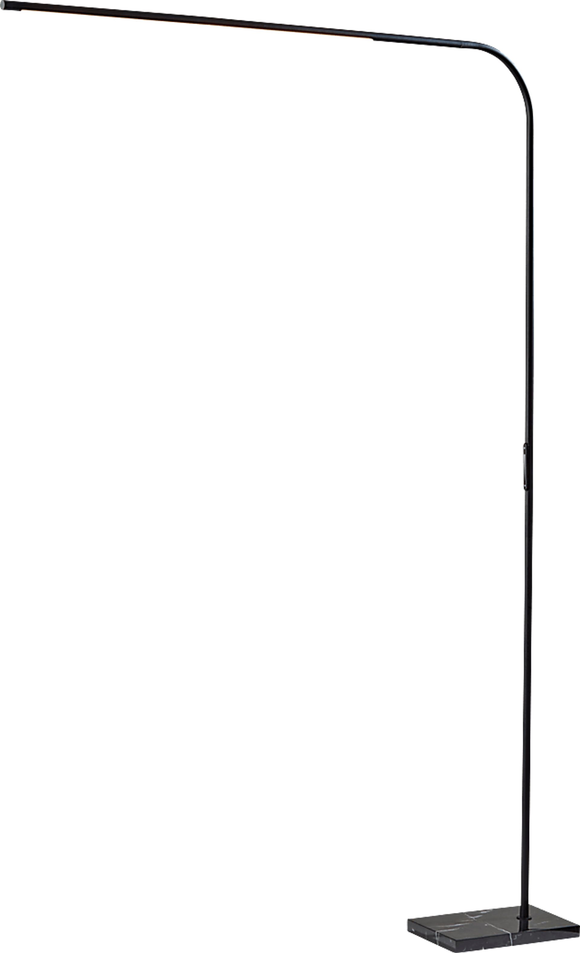 Linzee Club Black Floor Lamp - Image 1