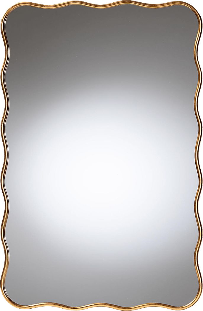 Lionbridgen Gold Rectangle Mirror