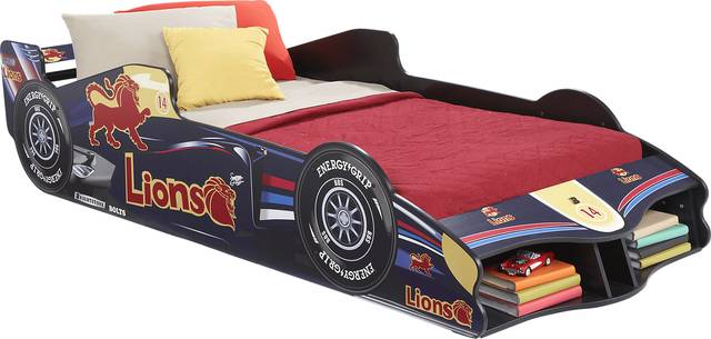 Lions Sports Car 3 Pc Twin Bed - Thumbnail - Image 1