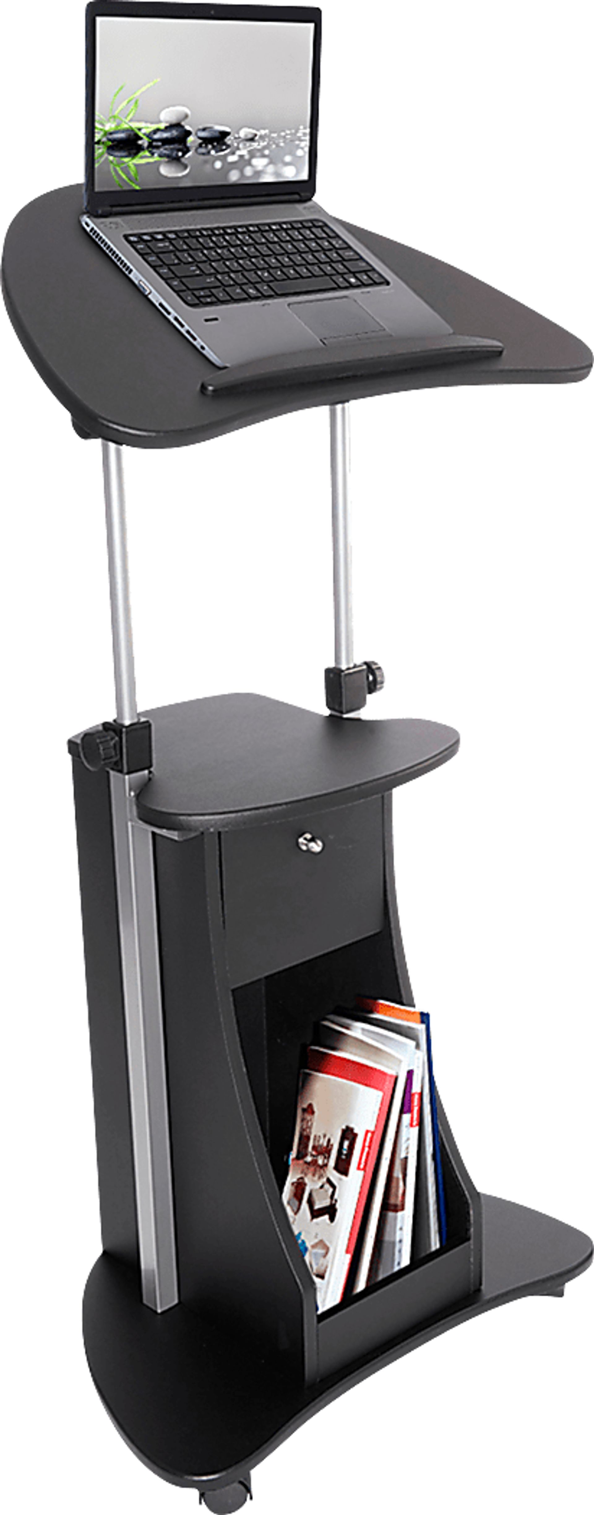 Liotre Black Laptop Cart - Image 3
