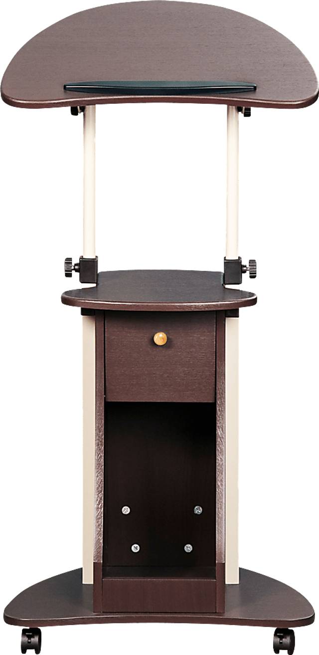 Liotre Brown Laptop Cart - Thumbnail - Image 6