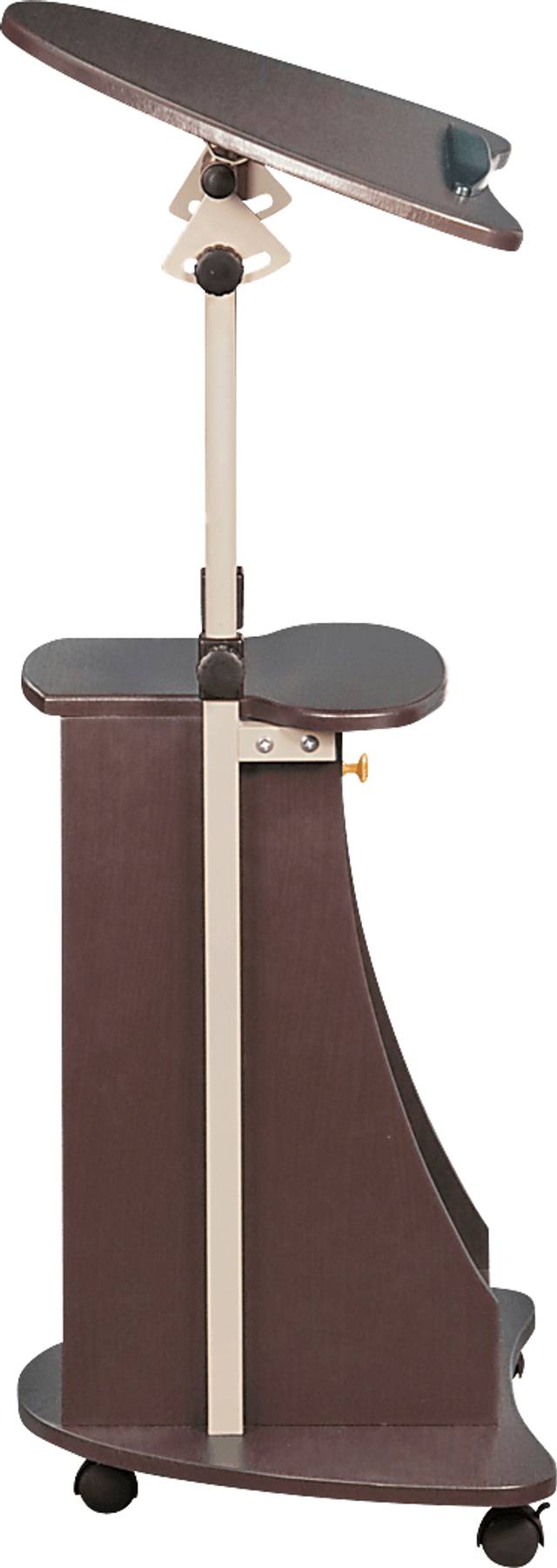 Liotre Brown Laptop Cart - Thumbnail - Image 7