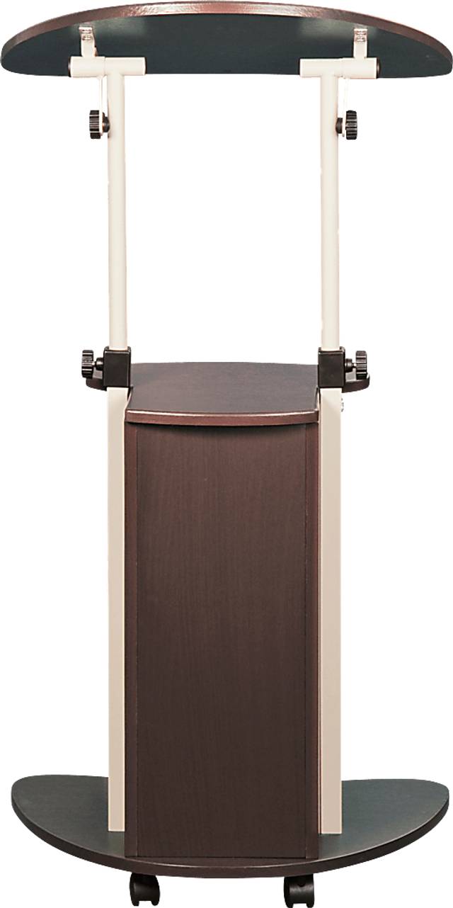 Liotre Brown Laptop Cart - Thumbnail - Image 8